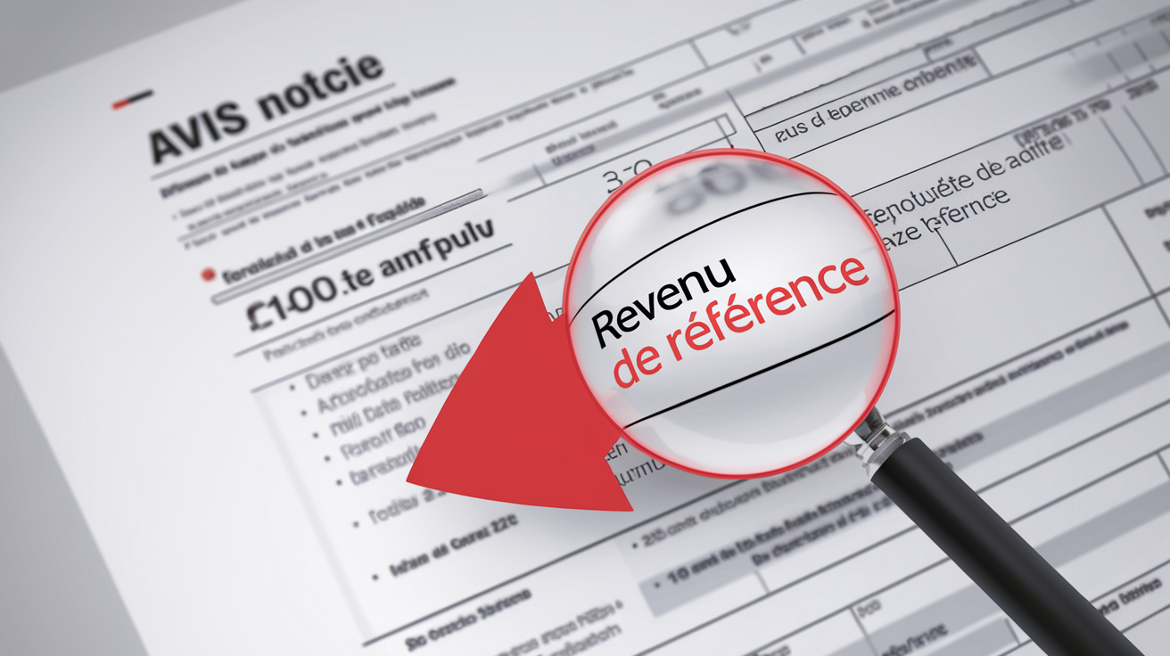 Où trouver le revenu fiscal de référence sur son avis d'imposition