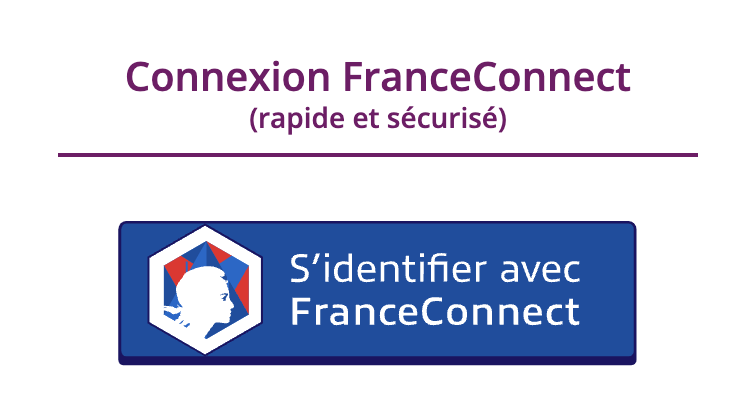 Capture d'écran de la page de connexion à l'espace personnel Agirc-Arrco avec le bouton 'S'identifier avec FranceConnect'