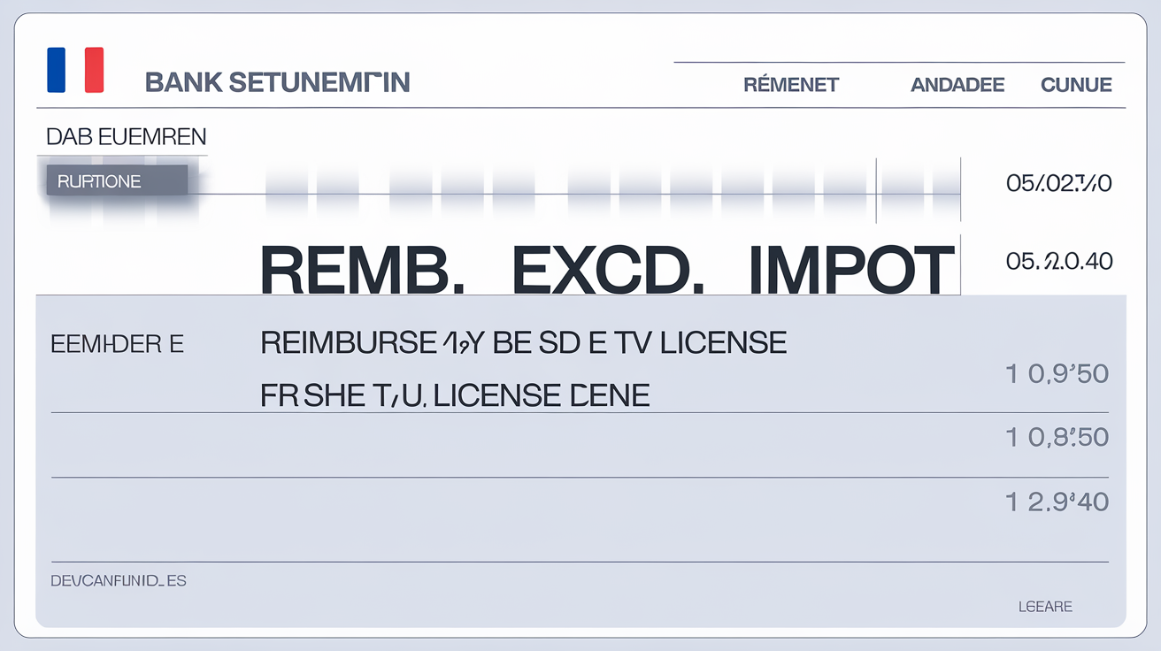 Capture écran virement DGFiP REMB. EXCD. IMPOT