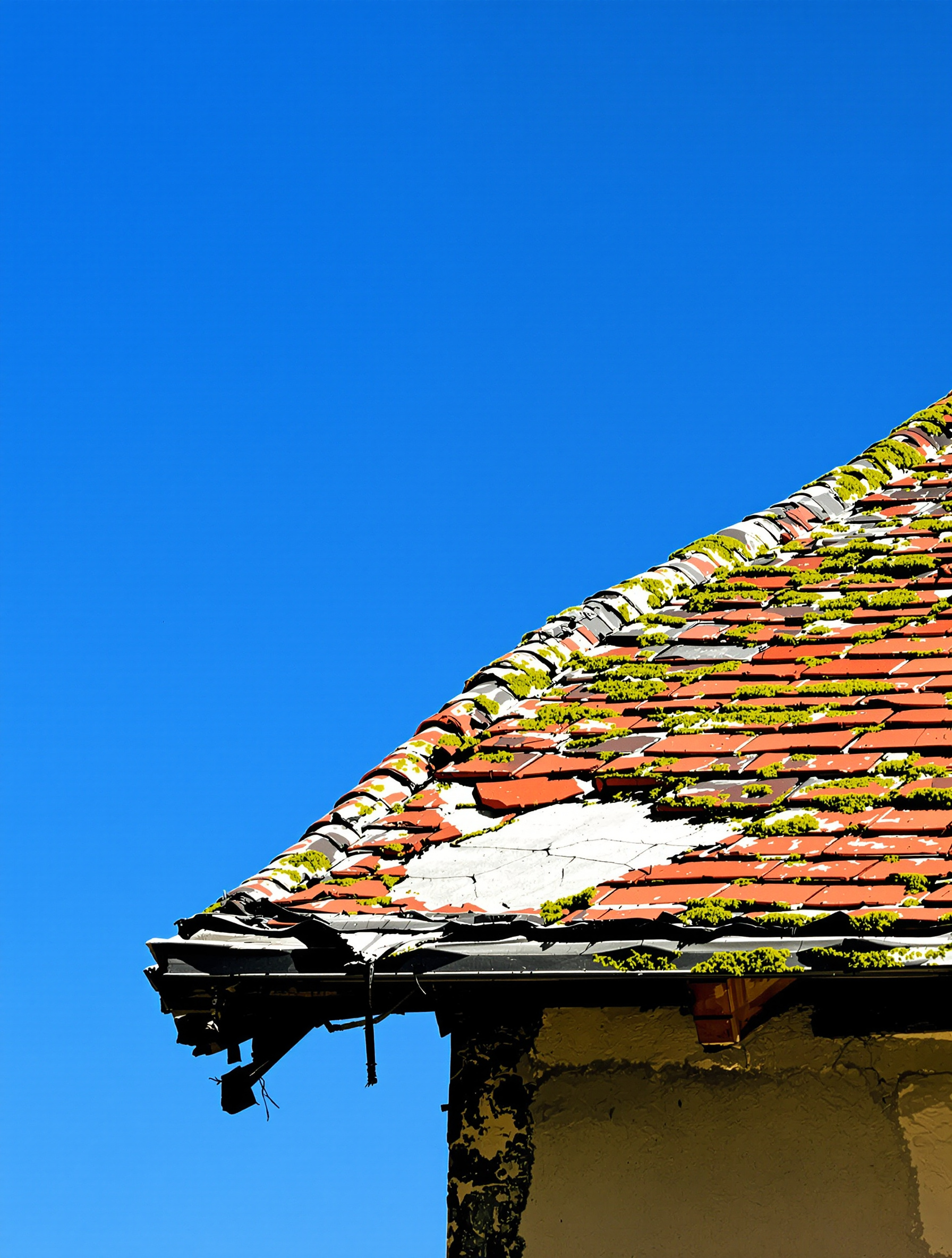 Toiture ancienne Savigny-sur-Orge à inspecter lors d'une visite immobilière
